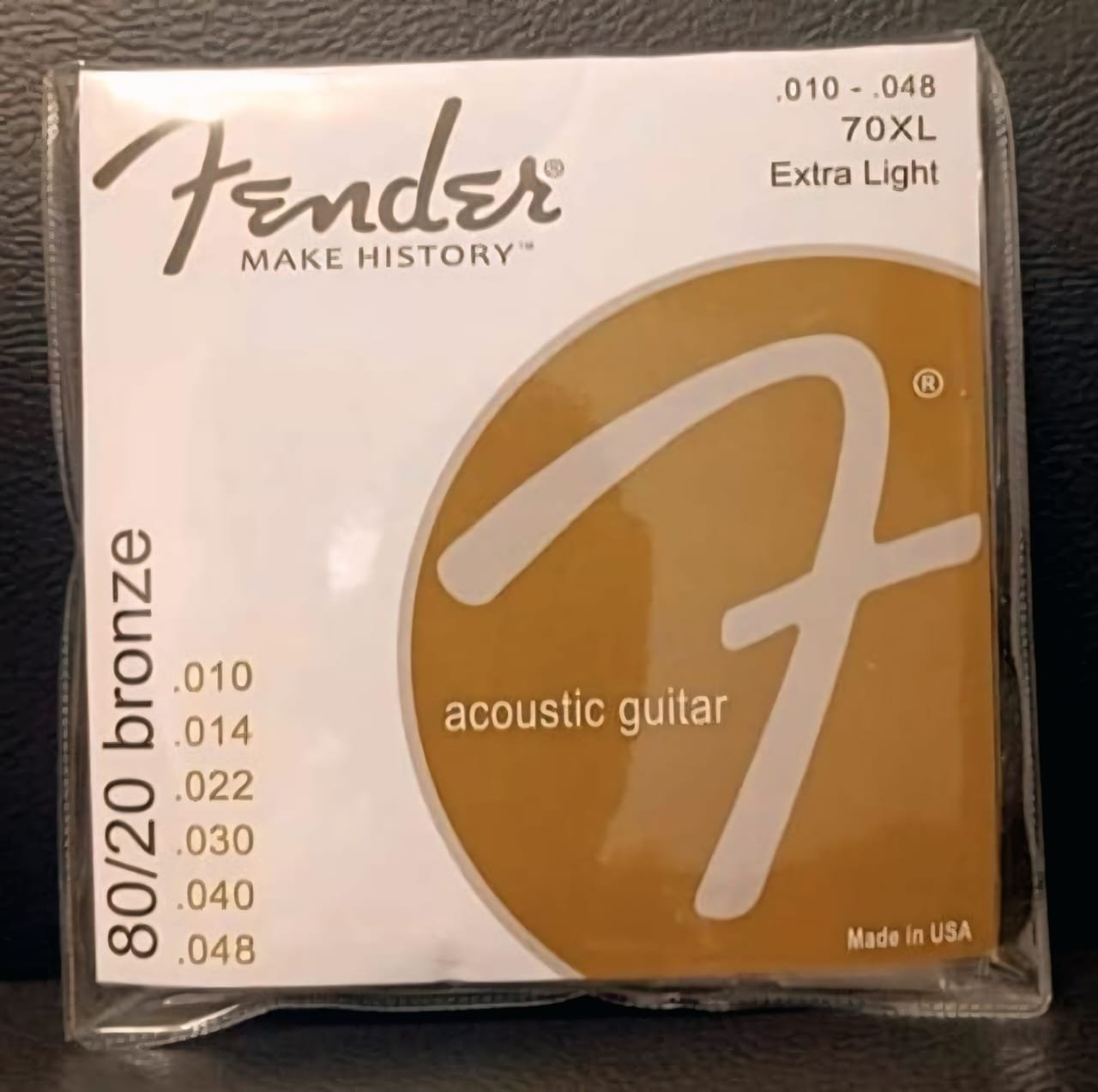 Fender Acoustic Guitar String Set (010-048)