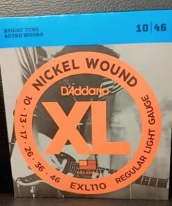 DâAddario EXL110 Regular Light Gauge â Electric Guitar Strings (10-46)
