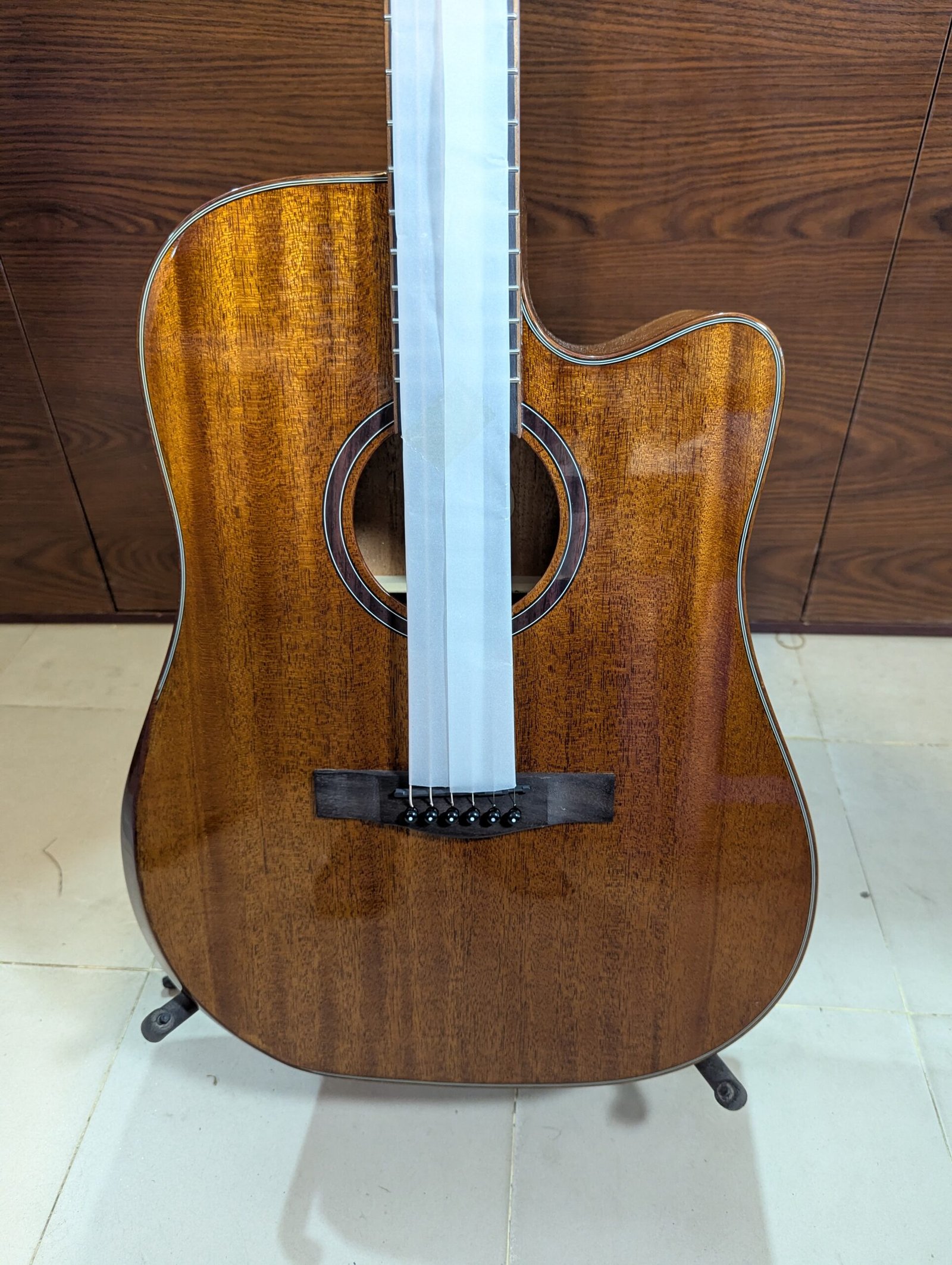 SQOE SQ-AC-SK Acoustic Guitar - Image 3
