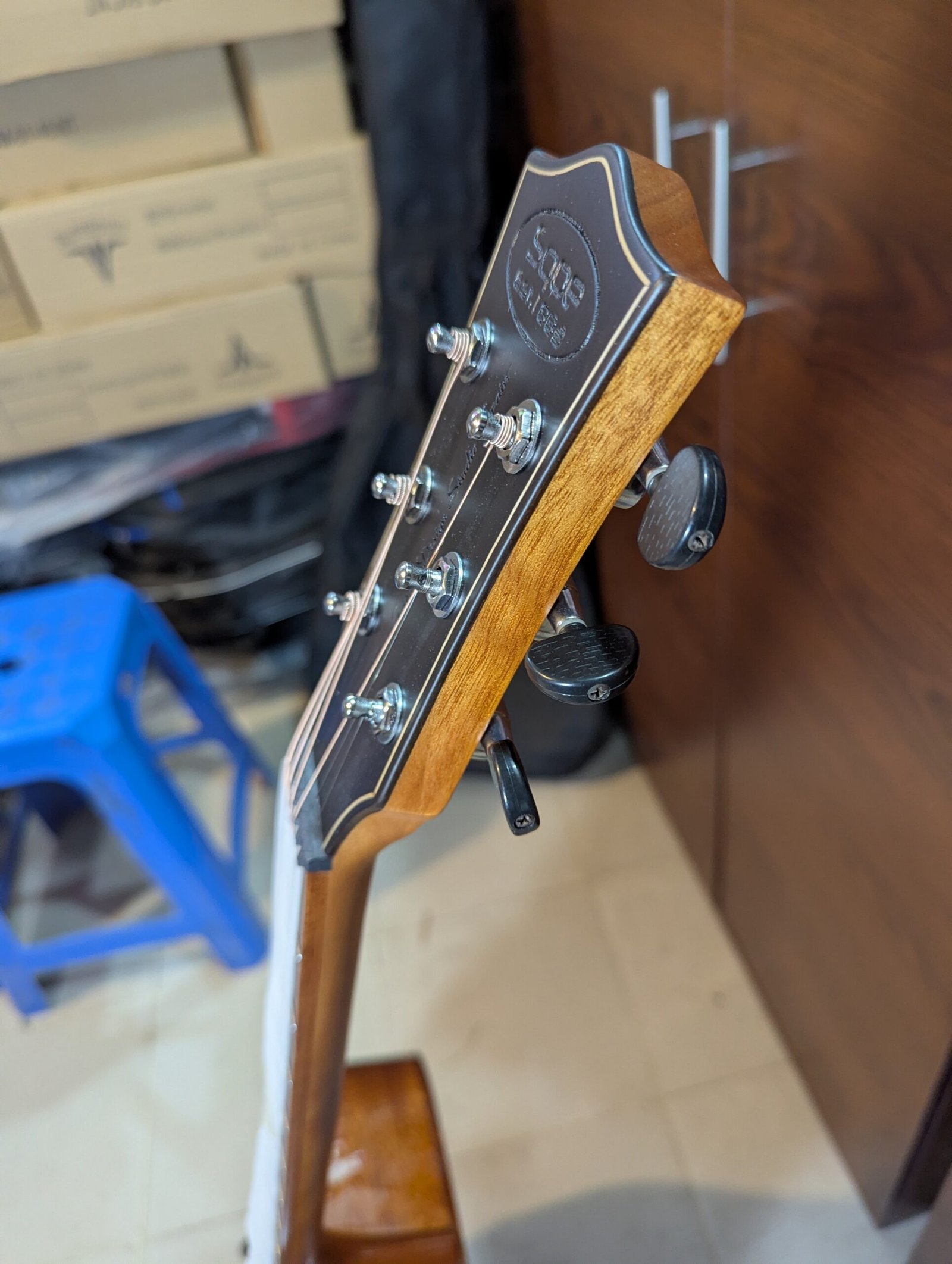 SQOE SQ-AC-SK Acoustic Guitar - Image 5