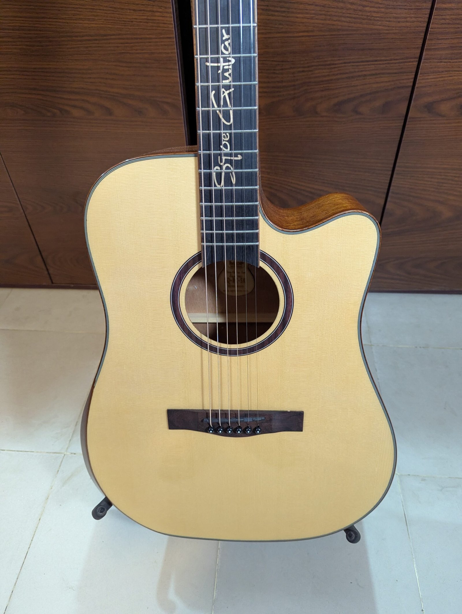 SQOE SQ-BC-SK – 41 Inch Acoustic Guitar - Image 3
