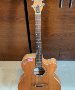 Signature Topaz-265 (Mondol) – 41 Inch Acoustic Guitar (Light Wooden Color)